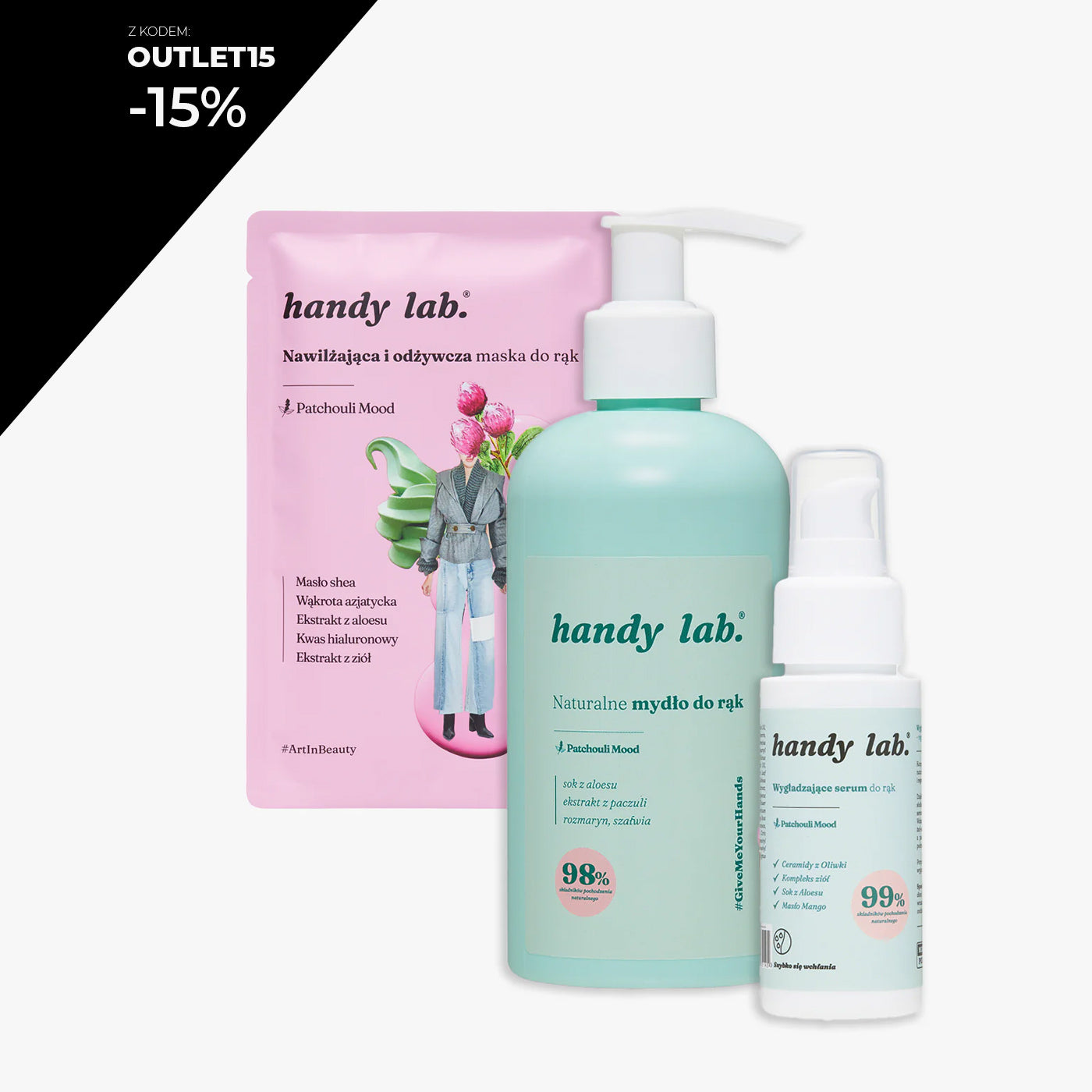 Zestaw Hand Patchouli Ritual Set