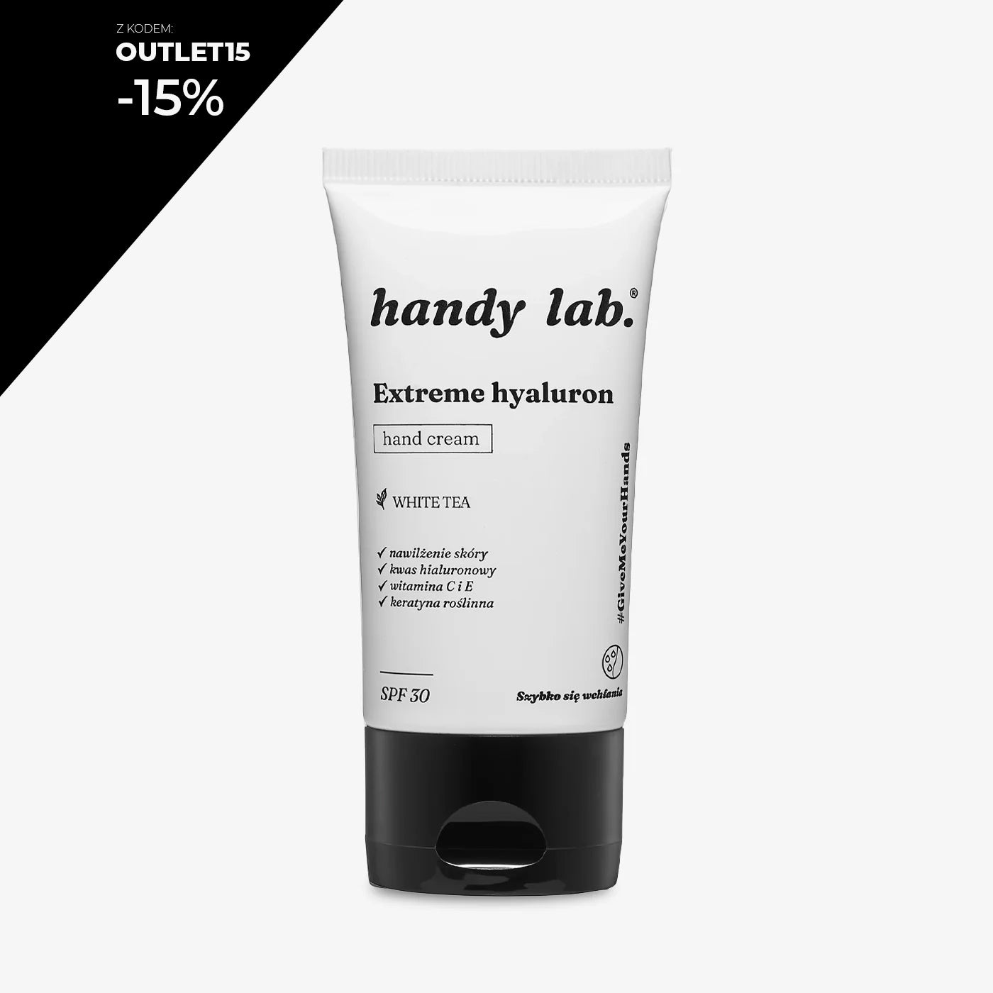 Odżywczy krem do rąk Extreme Hyaluron z SPF30