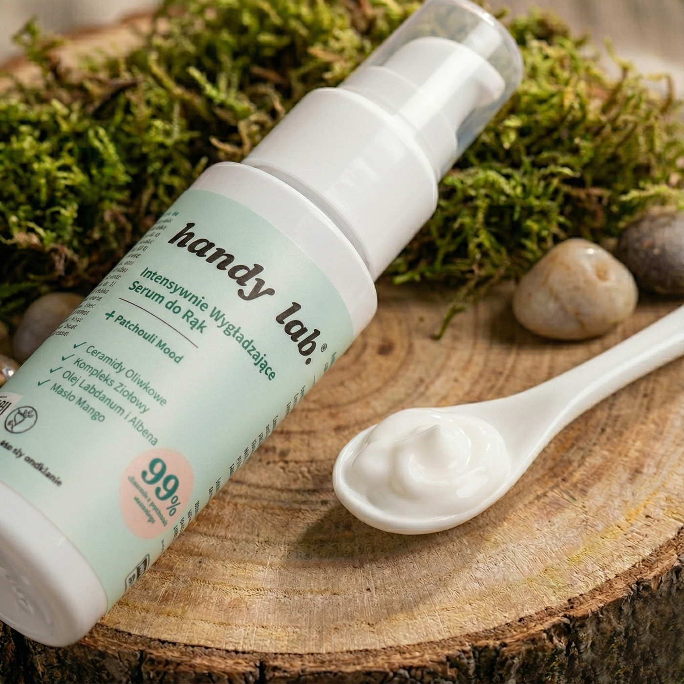 Wygładzające serum do rąk Patchouli Mood