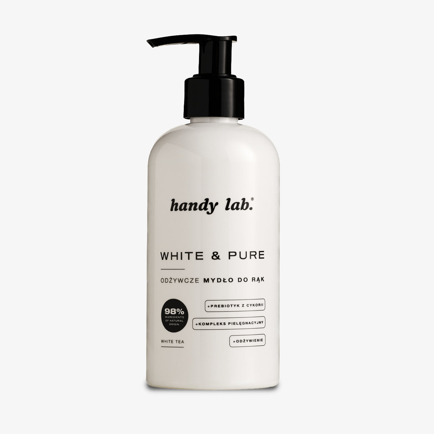 Mydło White Tea z prebiotykiem – odżywcze mydło do rąk | handy lab.