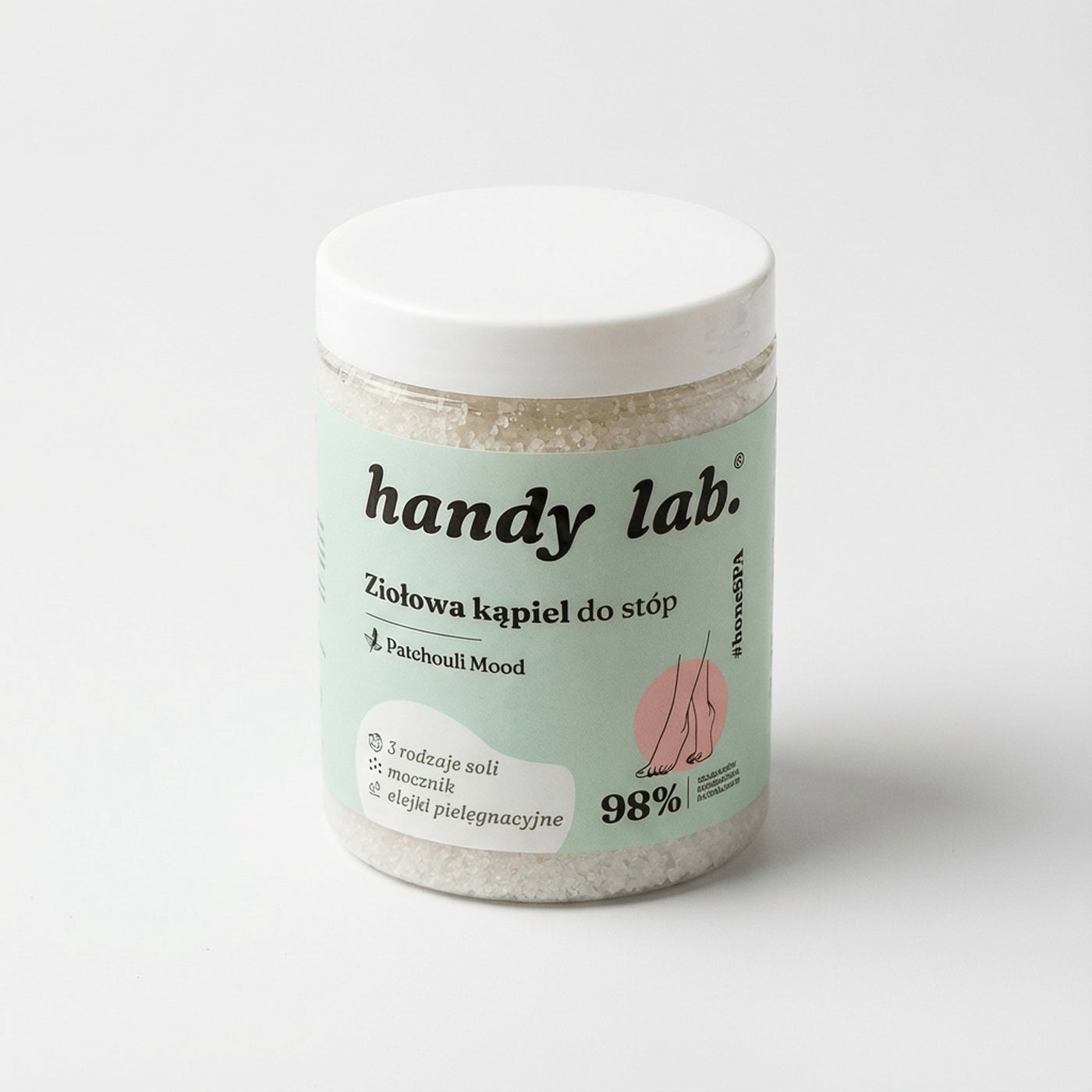 Ziołowa kąpiel do stóp wzbogacona olejkami – Patchouli Mood