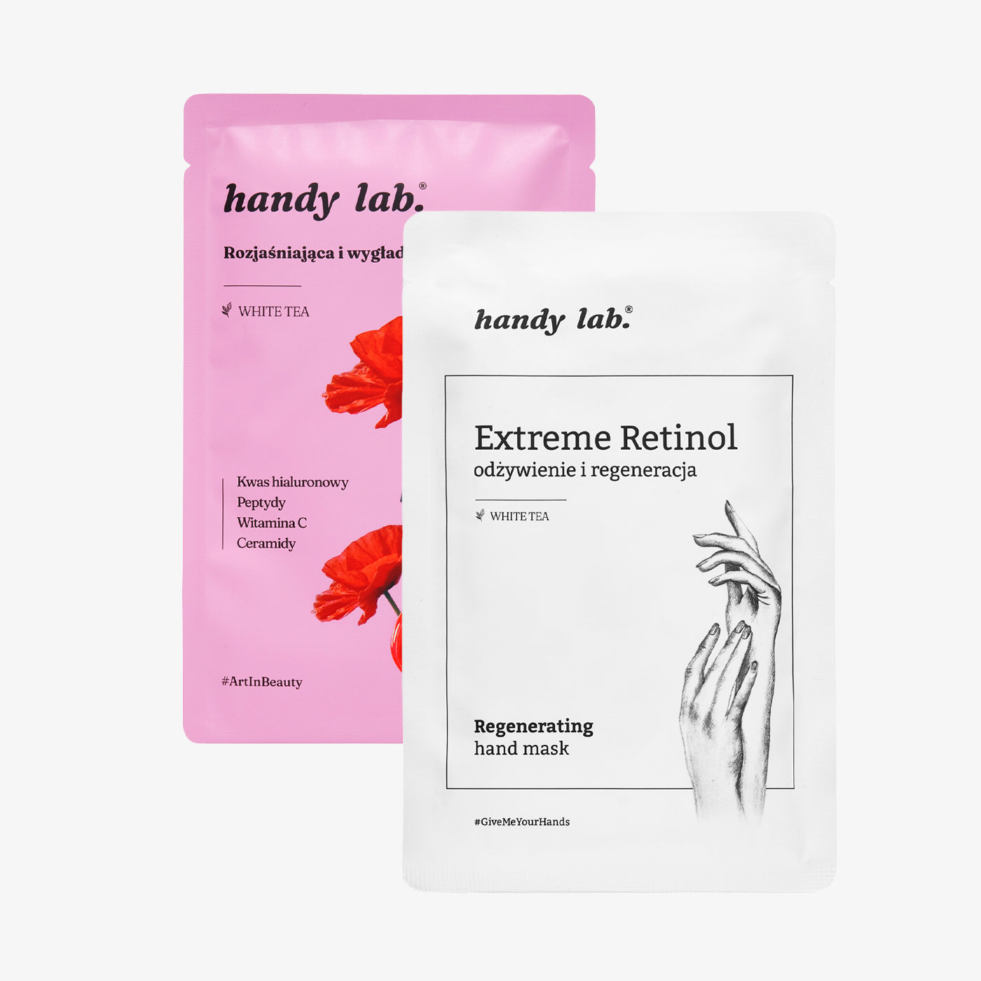 Zestaw Double Trouble dla suchej skóry dłoni (2+2)